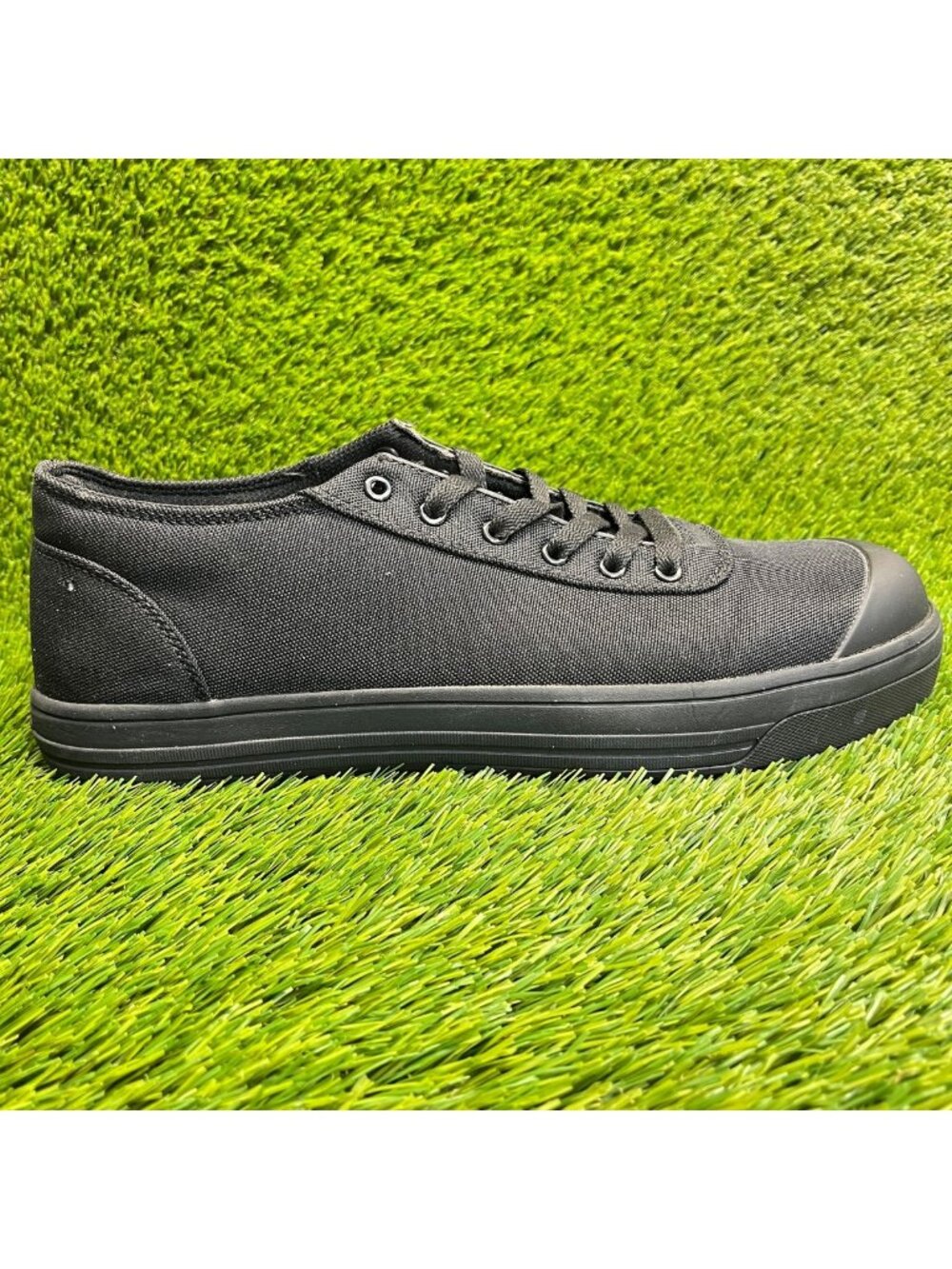 Avenger Blade Low EH SR Mens Size 13 Triple Black Aluminum Toe Safety Work Shoes